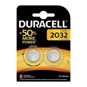 Duracell Baterias Specialty Lithium, DL / CR2032, 2 peças de 50004349