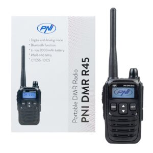 Estação de rádio portátil PNI DMR R45