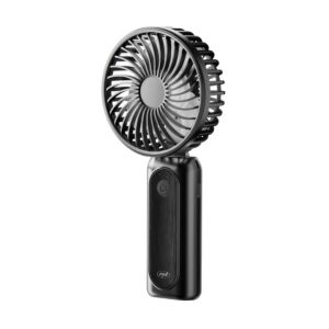 Ventilador portátil PNI FAN10 com bateria de 5000mAh e 6 velocidades.