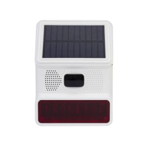 Sirene externa sem fio PNI SafeHouse HS009 carga solar