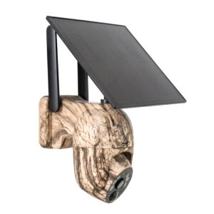 Câmera de vigilância por vídeo camuflada PNI Hunting 755 PRO de 4 MP com PTZ e GSM 4G