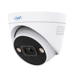 Câmera de vigilância por vídeo PNI IP908J PoE, 8MP