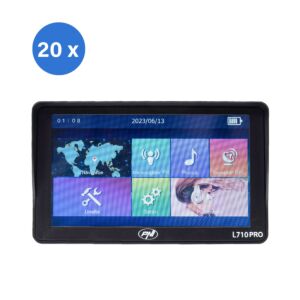 Sistema de navegação GPS PNI L710 PRO com visor solar.