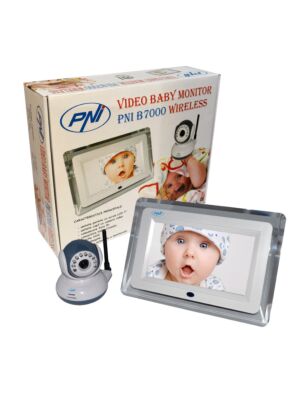 Vídeo Bebê Monitor PNI B7000 tela de 7 polegadas sem fio