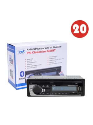 Graves com 20 peças PNI, reprodutor MP3 para carro, rádio