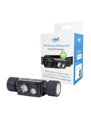 Farol de LED duplo PNI Adventure F80