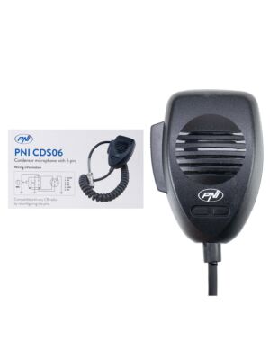 Microfone condensador de 6 pinos tipo PNI CDS06