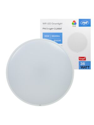 Luminária LED PNI D-Light CL2436T Wi-Fi, Tuya, RGB