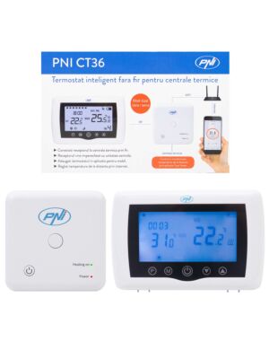 Termostato inteligente PNI CT36 sem fio