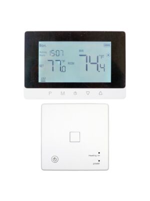 Termostato inteligente sem fio PNI CT50S PRO, com Wi-Fi, para sistemas de aquecimento, histerese mínima de 0,1 °C, controle via Tuya.