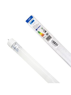 Tubo LED PNI D-Light T8 18W feito de vidro, comprimento 120cm, 1530lm