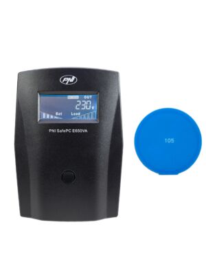 UPS PNI SafePC E650VA, potência 390W