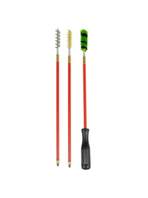 Kit de limpeza de armas PNI Hunting H12 com 3 escovas incluídas para armas calibre 12