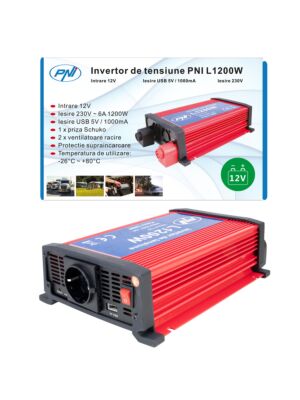 Inversor de fonte de alimentação PNI L1200W 12V