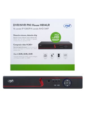 DVR / NVR PNI House H814LR - IP de 16 canais