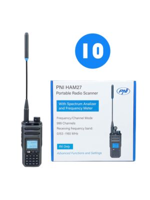 Bax 10 unidades Scanner de rádio portátil PNI HAM27