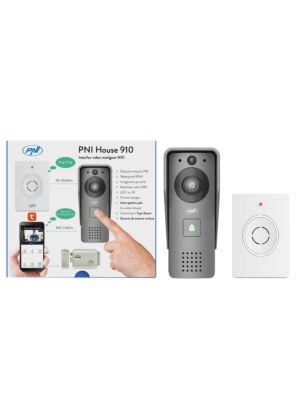 Intercomunicador de vídeo inteligente PNI House 910 WiFi