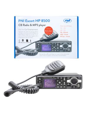 Estação de rádio CB e PNI MP3 player