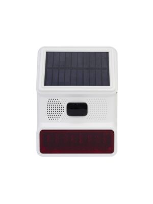 Sirene externa sem fio PNI SafeHouse HS009 carga solar