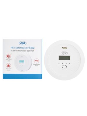 Sensor de monóxido de carbono (CO) PNI SafeHouse HS282 alarme sonoro