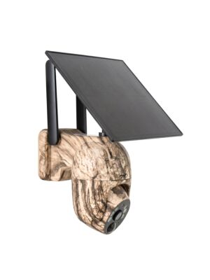 Câmera de vigilância por vídeo camuflada PNI Hunting 755 PRO de 4 MP com PTZ e GSM 4G