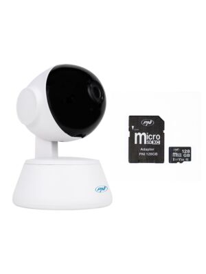 Câmera de vigilância PNI IP720LR e cartão microSD incluídos