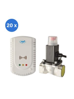 Kit de sensor de gás PNI GD-01 e válvula solenoide PNI V-02