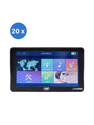 Sistema de navegação GPS PNI L710 PRO com visor solar.