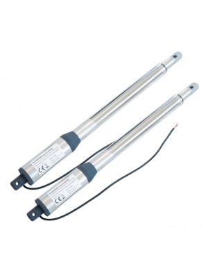 O conjunto de braços PNI MAB300BR para o kit de automação de portões batentes MAB300 contém 2 peças.