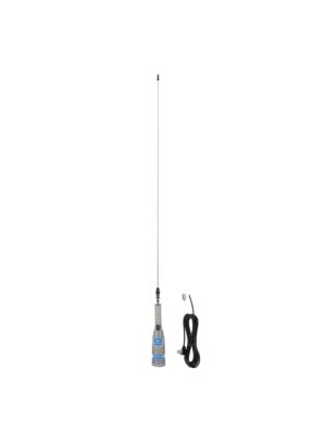 Antena CB PNI ML170 com 168 cm de comprimento, 26-30 MHz, 1000 W e cabo de conexão PNI T601.