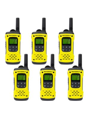 Estação de Rádio PMR Portátil Motorola, Conjunto de 6 Peças