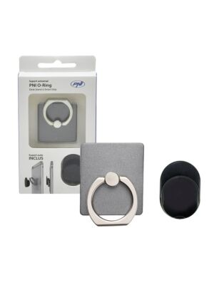 Suporte Universal O-Ring PNI, suporte de mesa e Smart Grip, preto claro, suporte automático incluído