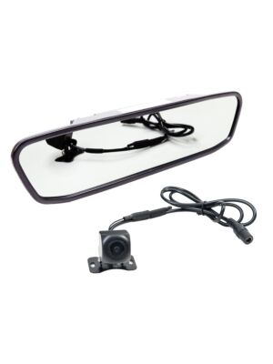 Sistema de estacionamento sem fios PNI Escort P20S com ecrã automóvel de 4,3 polegadas no espelho retrovisor e câmara