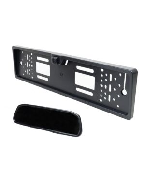 Sistema de estacionamento sem fio PNI Escort P25S com display de carro de 4,3 polegadas no retrovisor e câmera para o suporte do número