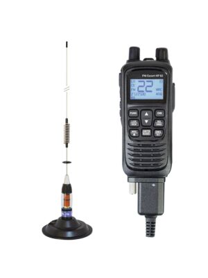 Kit estação de rádio CB portátil e antena PNI