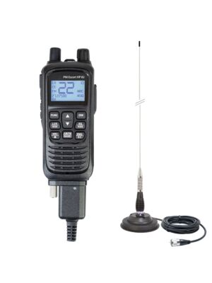 Kit estação de rádio CB portátil e antena PNI
