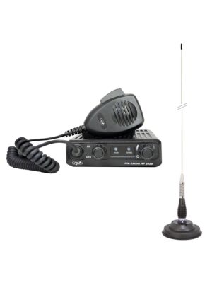 Estação de rádio e antena de carro, PNI