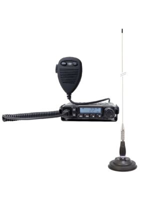 Pacote CB Estação de Rádio PNI Escort HP 6500 Pro ASQ + Antena CB PNI ML100