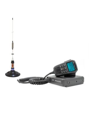 Pacote de estação de rádio CB PNI Escort HP 65 ASQ e antena CB PNI ML70 com ímã.