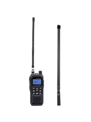 PNI Escort HP 92 Multi Standard 4W, 12-24V Pacote de Estação de Rádio Portátil CB AM-FM com Antena PNI Flex 47 CB