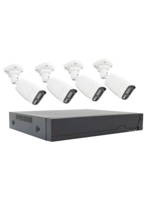 Kit de videovigilância PNI House POE154 5MP - NVR e 4 câmeras externas