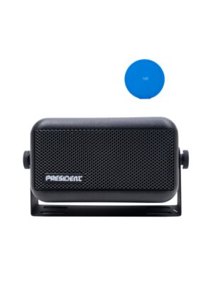 Kit de alto-falante externo President HP-2 + almofada adesiva azul para presente