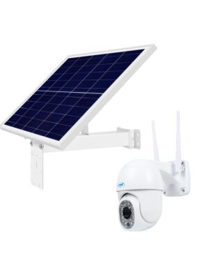 Kit de câmera de vigilância sem fio PNI IP440 e painel solar fotovoltaico PNI PSF6020A