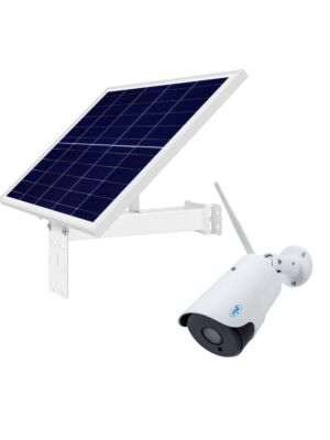Câmera de Videovigilância Sem Fio PNI IP52LR e Painel Solar Fotovoltaico PNI PSF6020A