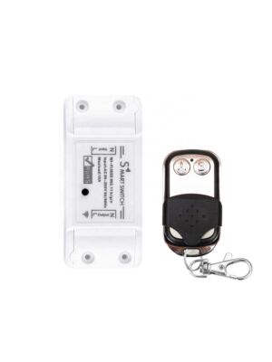 PNI SafeHome PT09 Relé inteligente WiFi remoto, 10A, controle de internet, aplicativo móvel Tuya Smart, integração em