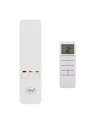 Motor inteligente para persianas de corrente PNI SafeHome PT901JL WiFi com controle remoto incluído, aplicativo móvel Tuya Smart