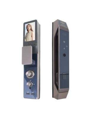 Yala smart PNI SafeHome PTY8825, código, cartão, reconhecimento facial, impressão digital, aplicativo Tuya Smart, 30 usuários,