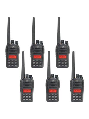 Conjunto de 4 estações de rádio portáteis PNI PMR