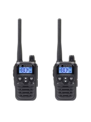 Kit 2 rádios portáteis PNI PMR