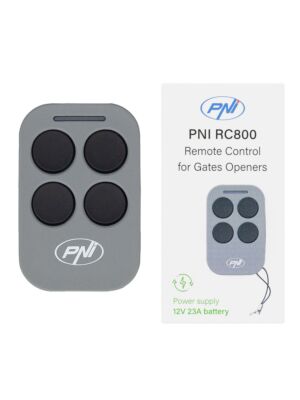 Controle remoto adicional PNI RC800 para kit de automatização de portão autoportante
